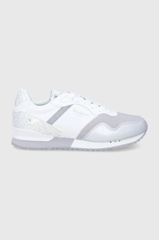 Sneakers Υποδήματα Pepe Jeans London W Snake άσπρο 3 Sneakers Υποδήματα Pepe Jeans London W Snake άσπρο