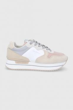 Sneakers Υποδήματα Pepe Jeans Rusper Young 22 μπεζ