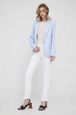 Slim και Skinny Τζιν παντελονι Pepe Jeans λευκό