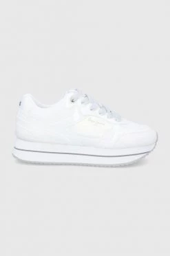 Sneakers Υποδήματα Pepe Jeans Rusper Iris ασημί