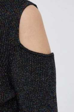 Χωρίς φερμουάρ Πουλόβερ Pepe Jeans NAOMI χρώμα: μαύρο -Pepe Jeans Sales Store unnamed file 6209