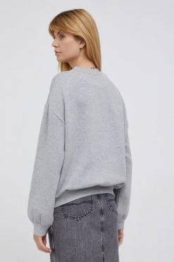 Χωρίς φερμουάρ Μπλούζα Pepe Jeans DEBBIE χρώμα: γκρι -Pepe Jeans Sales Store unnamed file 6218