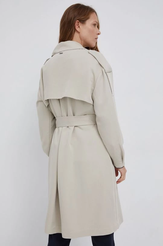 Παλτά Παλτό Pepe Jeans χρώμα: κρεμ 5 Παλτά Παλτό Pepe Jeans χρώμα: κρεμ - Image 3