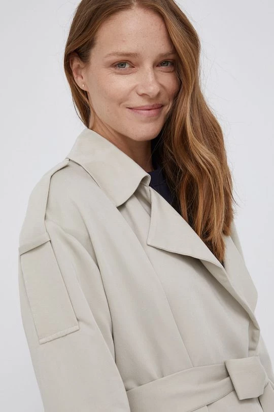 Παλτά Παλτό Pepe Jeans χρώμα: κρεμ 7 Παλτά Παλτό Pepe Jeans χρώμα: κρεμ - Image 5