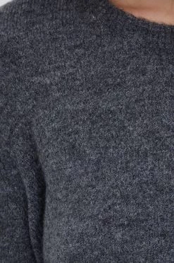 Χωρίς φερμουάρ Πουλόβερ με προσθήκη μαλλιού Pepe Jeans LAURA χρώμα: γκρι -Pepe Jeans Sales Store unnamed file 6256