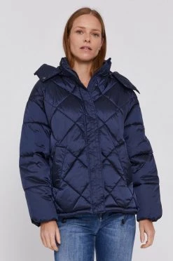 Κοντά μπουφάν Pepe Jeans - Αδιάβροχο μπουφάν Claude σκούρο μπλε