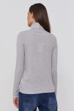Μακρυμάνικο Longsleeve Pepe Jeans DEBORAH χρώμα: γκρι -Pepe Jeans Sales Store unnamed file 6312