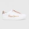 Sneakers Δερμάτινα παπούτσια Pepe Jeans άσπρο