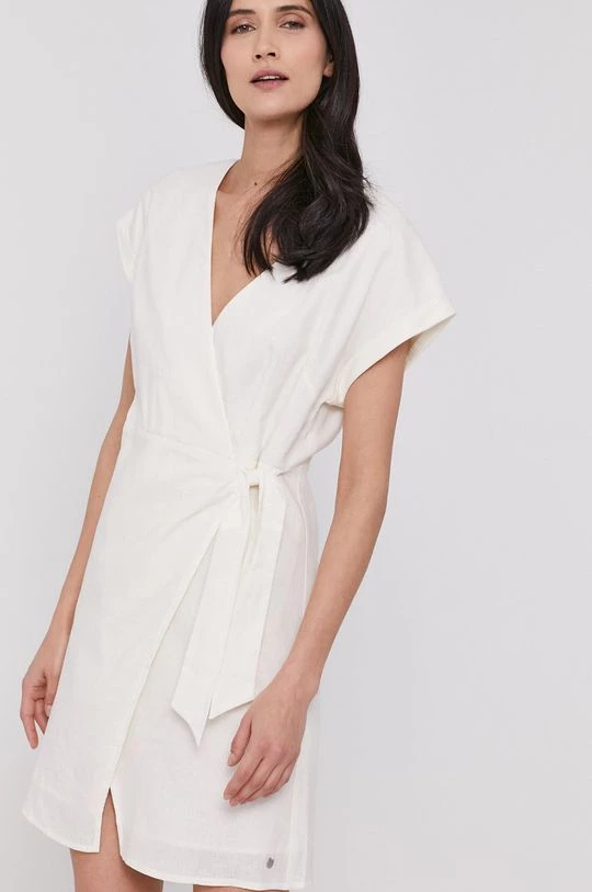 Φορέματα Φόρεμα Pepe Jeans LOLITA κρεμ 3 Φορέματα Φόρεμα Pepe Jeans LOLITA κρεμ