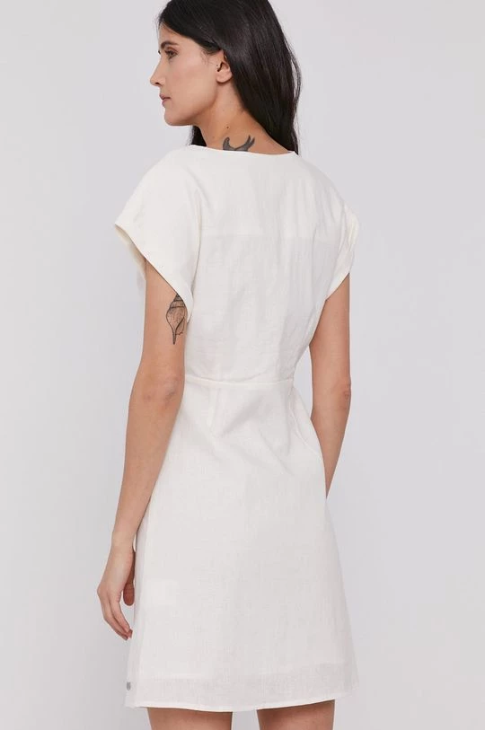 Φορέματα Φόρεμα Pepe Jeans LOLITA κρεμ 5 Φορέματα Φόρεμα Pepe Jeans LOLITA κρεμ - Image 3