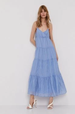 Φορέματα Φόρεμα Pepe Jeans ANAE ανοιχτό μπλε -Pepe Jeans Sales Store unnamed file 6348