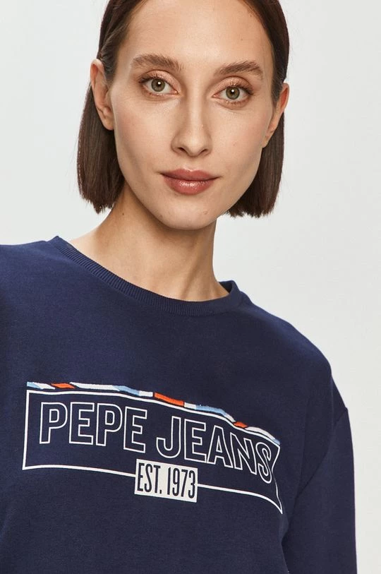 Χωρίς φερμουάρ Pepe Jeans - Μπλούζα Betsy σκούρο μπλε 6 Χωρίς φερμουάρ Pepe Jeans - Μπλούζα Betsy σκούρο μπλε - Image 4