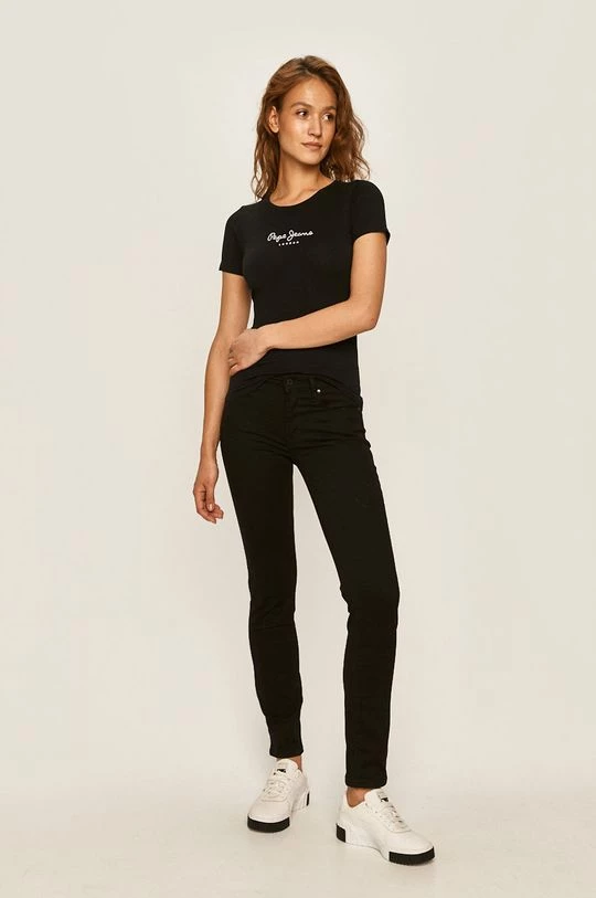 Κοντομάνικο Pepe Jeans – Top γκρί 4 Κοντομάνικο Pepe Jeans – Top γκρί - Image 2