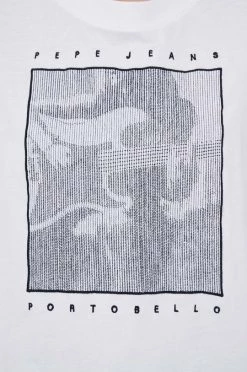 Μακρυμάνικο Βαμβακερή μπλούζα με μακριά μανίκια Pepe Jeans Rosalyn χρώμα: άσπρο -Pepe Jeans Sales Store unnamed file 6459