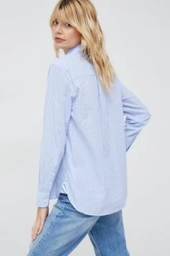 Πουκάμισα Βαμβακερό πουκάμισο Pepe Jeans μπλε -Pepe Jeans Sales Store unnamed file 6471