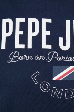 Κοντομάνικο Βαμβακερό μπλουζάκι Pepe Jeans ναυτικό μπλε -Pepe Jeans Sales Store unnamed file 6477