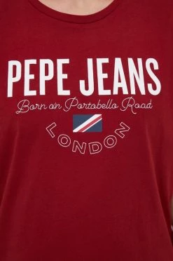 Κοντομάνικο Βαμβακερό μπλουζάκι Pepe Jeans κόκκινο 9 Κοντομάνικο Βαμβακερό μπλουζάκι Pepe Jeans κόκκινο -Pepe Jeans Sales Store unnamed file 6486
