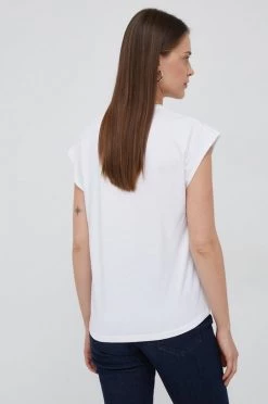 Κοντομάνικο Βαμβακερό μπλουζάκι Pepe Jeans άσπρο -Pepe Jeans Sales Store unnamed file 6494