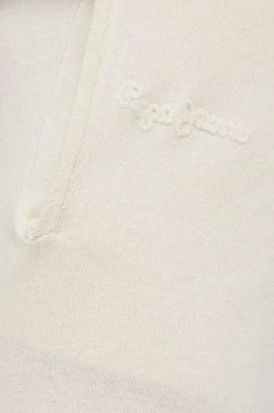 Παντελόνια φόρμας Φούτερ με μείγμα από μαλλί Pepe Jeans μπεζ -Pepe Jeans Sales Store unnamed file 6504