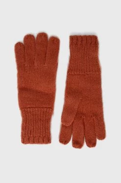 Γάντια Pepe Jeans πορτοκαλί