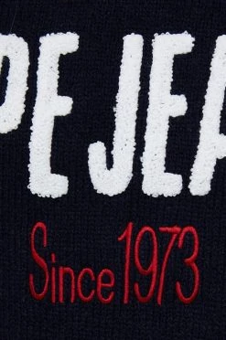 Χωρίς φερμουάρ Πουλόβερ με προσθήκη μαλλιού Pepe Jeans χρώμα: ναυτικό μπλε -Pepe Jeans Sales Store unnamed file 6551