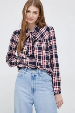 Πουκάμισα Πουκάμισο Pepe Jeans ναυτικό μπλε