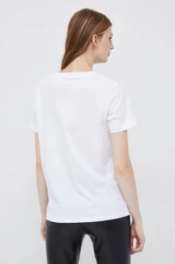 Κοντομάνικο Βαμβακερό μπλουζάκι Pepe Jeans άσπρο -Pepe Jeans Sales Store unnamed file 664