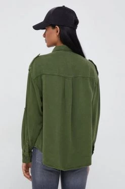 Πουκάμισα Πουκάμισο Pepe Jeans πράσινο -Pepe Jeans Sales Store unnamed file 6657
