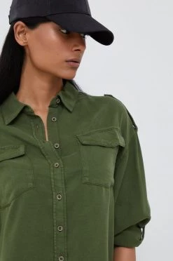 Πουκάμισα Πουκάμισο Pepe Jeans πράσινο -Pepe Jeans Sales Store unnamed file 6658