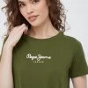 Κοντομάνικο Βαμβακερό μπλουζάκι Pepe Jeans πράσινο -Pepe Jeans Sales Store unnamed file 6663