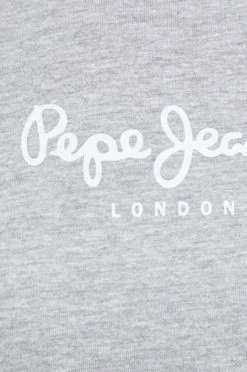 Κοντομάνικο Μπλουζάκι Pepe Jeans γκρι -Pepe Jeans Sales Store unnamed file 6677