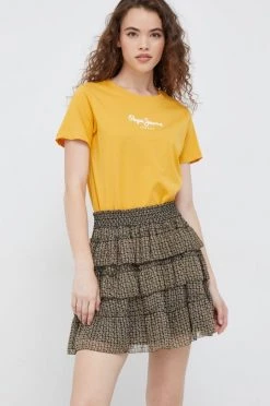 Φούστες Φούστα Pepe Jeans πράσινο