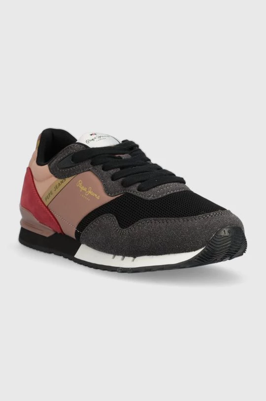 Sneakers Αθλητικά Pepe Jeans London W Swatch μαύρο 4 Sneakers Αθλητικά Pepe Jeans London W Swatch μαύρο - Image 2