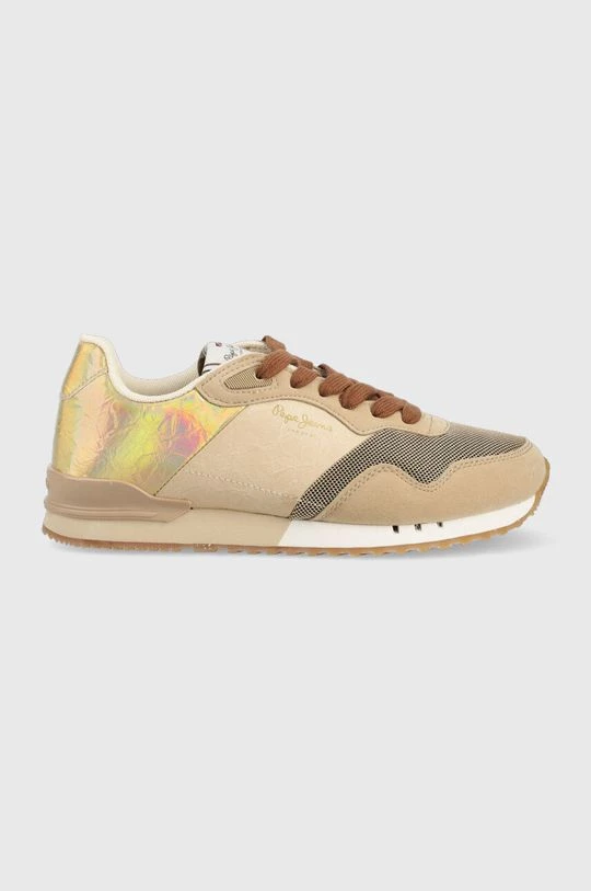 Sneakers Αθλητικά Pepe Jeans London W Skin μπεζ 3 Sneakers Αθλητικά Pepe Jeans London W Skin μπεζ