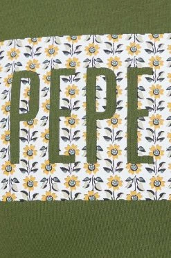 Κοντομάνικο Βαμβακερό μπλουζάκι Pepe Jeans πράσινο -Pepe Jeans Sales Store unnamed file 6711