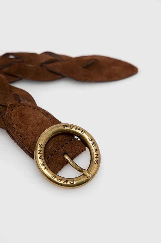 Ζώνες Ζώνη Pepe Jeans καφέ 4 Ζώνες Ζώνη Pepe Jeans καφέ - Image 2