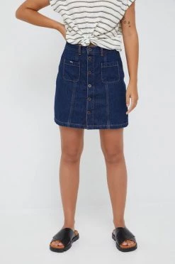 Φούστες Τζιν φούστα Pepe Jeans ναυτικό μπλε -Pepe Jeans Sales Store unnamed file 6732