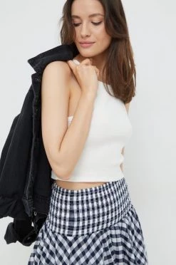 Αμάνικος Top Pepe Jeans άσπρο