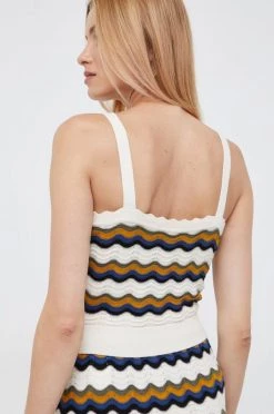 Αμάνικος Top Pepe Jeans πράσινο -Pepe Jeans Sales Store unnamed file 677