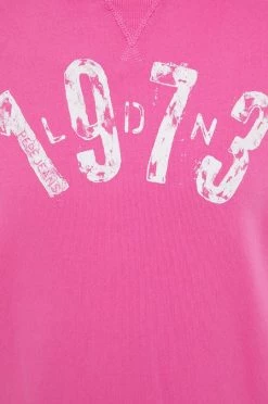 Χωρίς φερμουάρ Βαμβακερή μπλούζα Pepe Jeans χρώμα: μοβ, -Pepe Jeans Sales Store unnamed file 6797