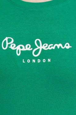 Κοντομάνικο Μπλουζάκι Pepe Jeans πράσινο -Pepe Jeans Sales Store unnamed file 6807