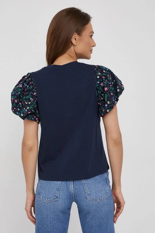 Κοντομάνικο Βαμβακερό μπλουζάκι Pepe Jeans ναυτικό μπλε 5 Κοντομάνικο Βαμβακερό μπλουζάκι Pepe Jeans ναυτικό μπλε - Image 3