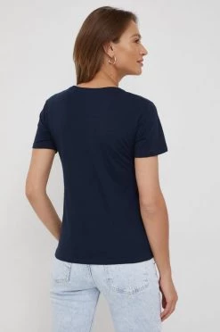 Κοντομάνικο Βαμβακερό μπλουζάκι Pepe Jeans ναυτικό μπλε -Pepe Jeans Sales Store unnamed file 6825