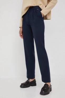 Υφασμάτινα Παντελόνι Pepe Jeans ναυτικό μπλε