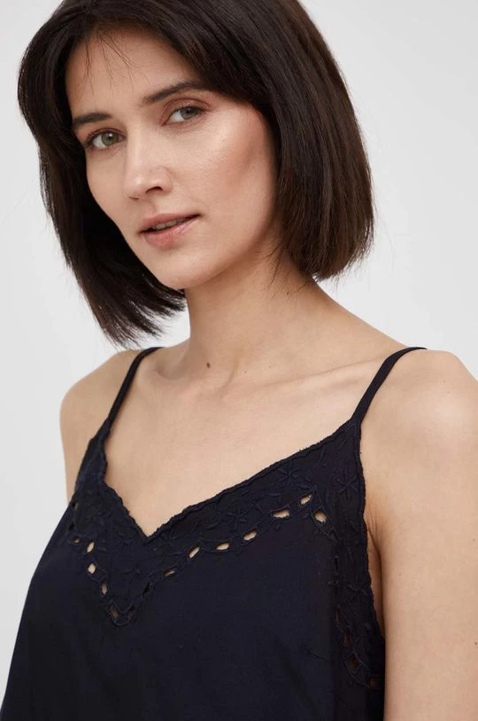 Αμάνικος Top Pepe Jeans Marga μαύρο 3 Αμάνικος Top Pepe Jeans Marga μαύρο