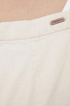 Ολόσωμες φόρμες Βαμβακερή φόρμα Pepe Jeans Zoe Ecru μπεζ 11 Ολόσωμες φόρμες Βαμβακερή φόρμα Pepe Jeans Zoe Ecru μπεζ -Pepe Jeans Sales Store unnamed file 6898