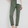 Υφασμάτινα Παντελόνι Pepe Jeans Carey πράσινο -Pepe Jeans Sales Store unnamed file 6904