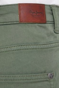 Υφασμάτινα Παντελόνι Pepe Jeans Carey πράσινο -Pepe Jeans Sales Store unnamed file 6907
