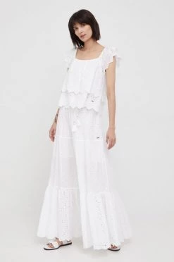 Φούστες Βαμβακερή φούστα Pepe Jeans Jodie άσπρο -Pepe Jeans Sales Store unnamed file 6911