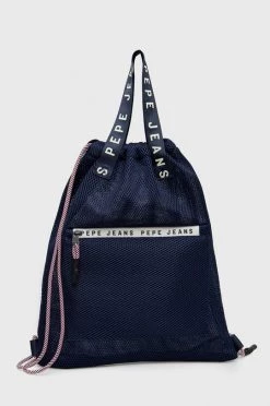 Pepe Jeans Sales Store 18 Τσάντα γυμναστηρίου Σακίδιο πλάτης Pepe Jeans Pipper Bag ναυτικό μπλε